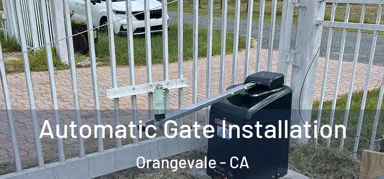 Automatic Gate Installation Orangevale - CA